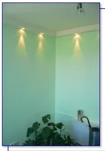 Stuckprofil, direkte Beleuchtung